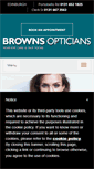 Mobile Screenshot of brownsopticians.com